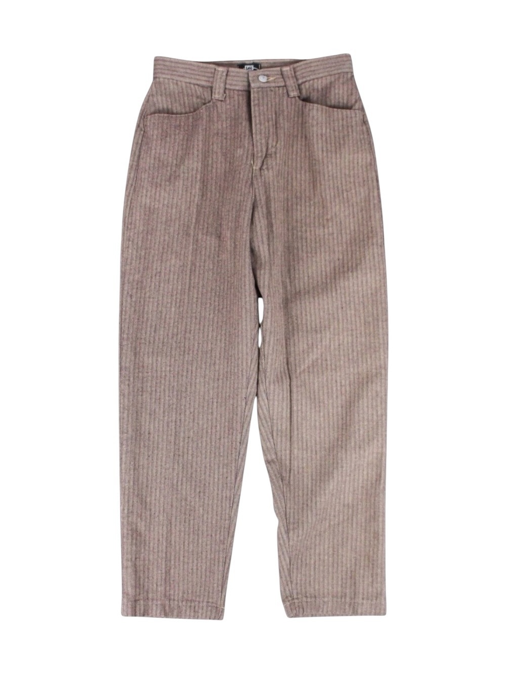 Vintage Lee Casuals High Rise Herringbone‎ Dress Pants Brown Women's 6 Petite